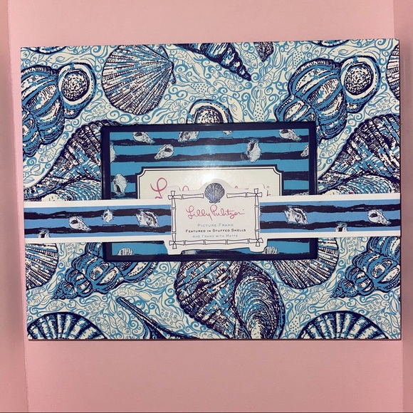Lilly Pulitzer Picture frame Stuffed Shells 4x6